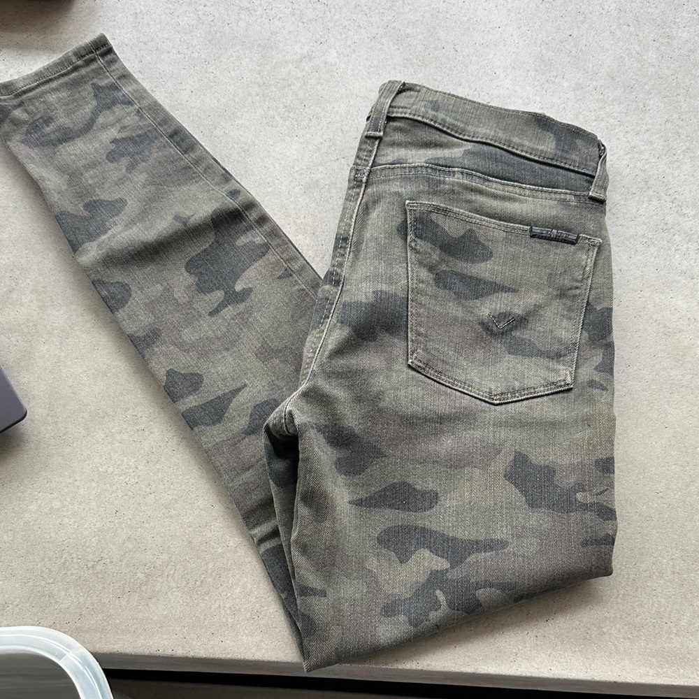 Hudson Jeans Camouflage Print Denim